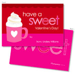 Spark & Spark Valentine's Day Exchange Cards - A Cup Of Sweetness